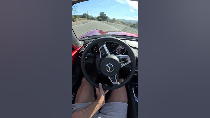 The MX-5 Miata Manual is Made for Play (POV Drive #shorts)