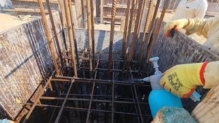 Rust removal for steel reinforcement/ كيفية استخدام مزيل الصدأ للحديد #shrots