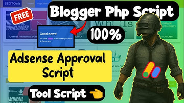 Instant AdSense Approval 2025 with Blogger Tool Script | Fast Google AdSense Active Dashboard