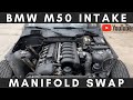 Full BMW M52TU / M54 To M50 Intake Manifold Conversion For The Z-Kart + We Prepare It For Boost!