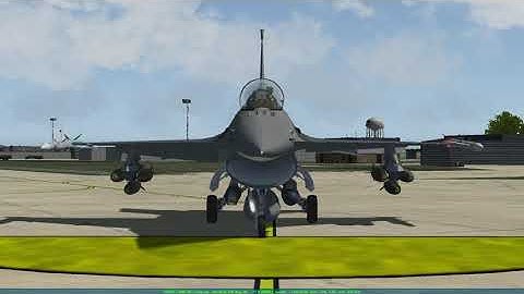 Falcon BMS 4.36 F-16DM Block52 Start Up Training