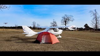 A Breathtaking Flight to Trigger Gap Airport | Winter Camping Adventure | Flight Design CTSW