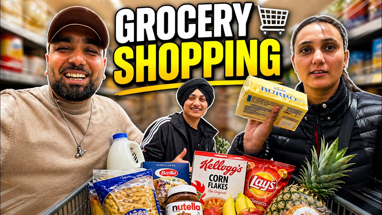 ⁣👉Pizza Shop ਲਈ Shopping 😍ਕੀ ਕੁੱਝ ਲਿਆਦਾਂ🤔Nagra Family Vlog♥️