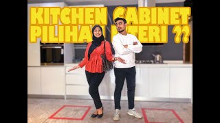 VLOG ISSEY : Kecoh pilih  Kitchen Cabinet di Unity Kitchen #ChooseUnity #happylife #unitykitchen