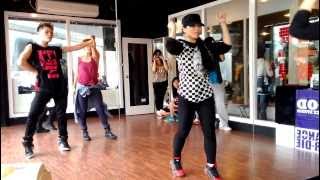 Waacking Class 12/07/Ding