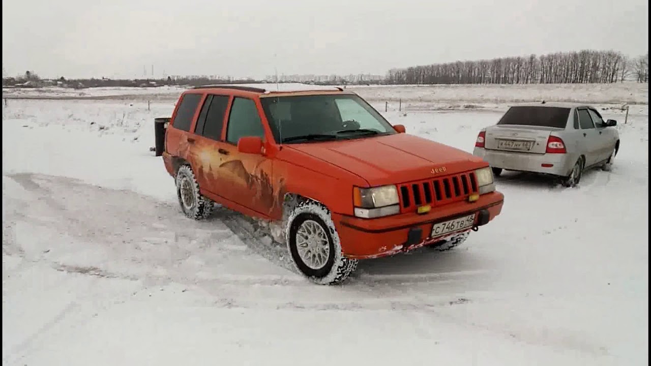 Jeep Grand Cherokee ZJ 5.2 V8 compilation YouTube