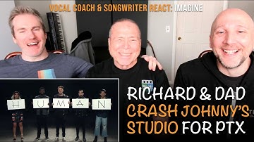 Vocal Coach & Songwriter React to Imagine - Pentatonix (w/ Pentadad!) | Song Reaction & Analysis