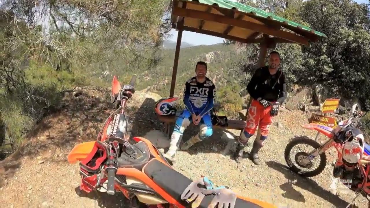 Honoured to have 5 x World Enduro Champion David Knight MBE "Knighter" ride with Exclaim!