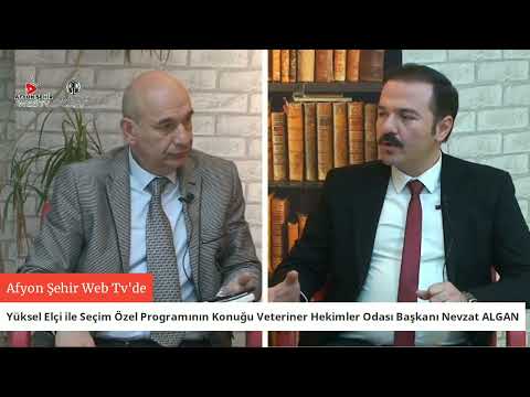 Afyonkarahisar VHO Başkanı Nevzat Algan, AFYON ŞEHİR  WEB TV'de açıklamalarda bulundu