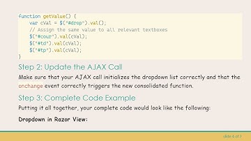 Solving the Dropdown Selection Issue in ASP.NET MVC 5 with jQuery and AJAX