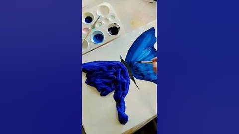 Weaving and drawing ✨🦋#design #creative #tutorial #follow for more videos 👍