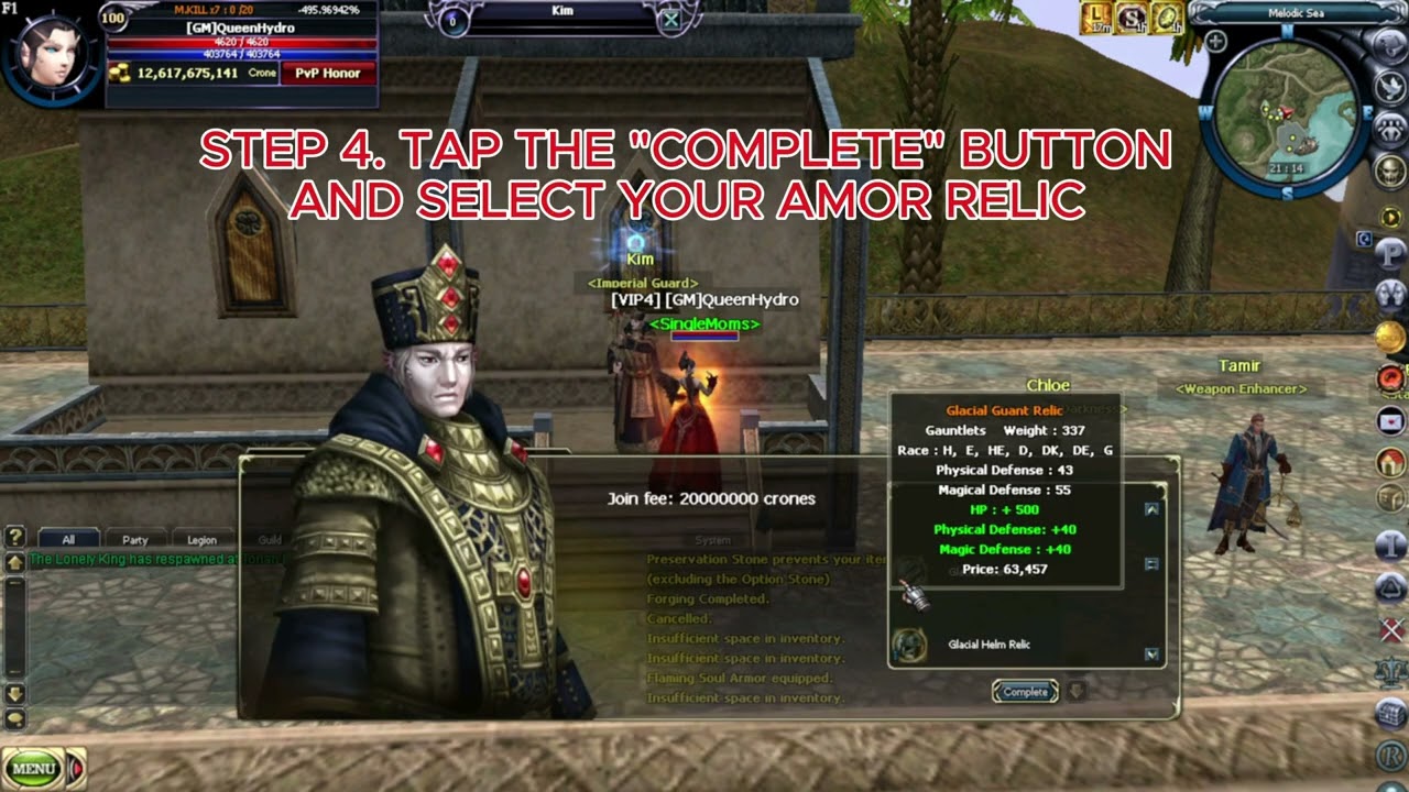 GLACIAL ARMOR TUTORIAL