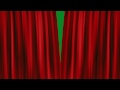 Red Curtains Drawn Open - green screen bkgrnd - AE