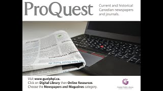 Tech Time: How to use Proquest Newsstand for Research