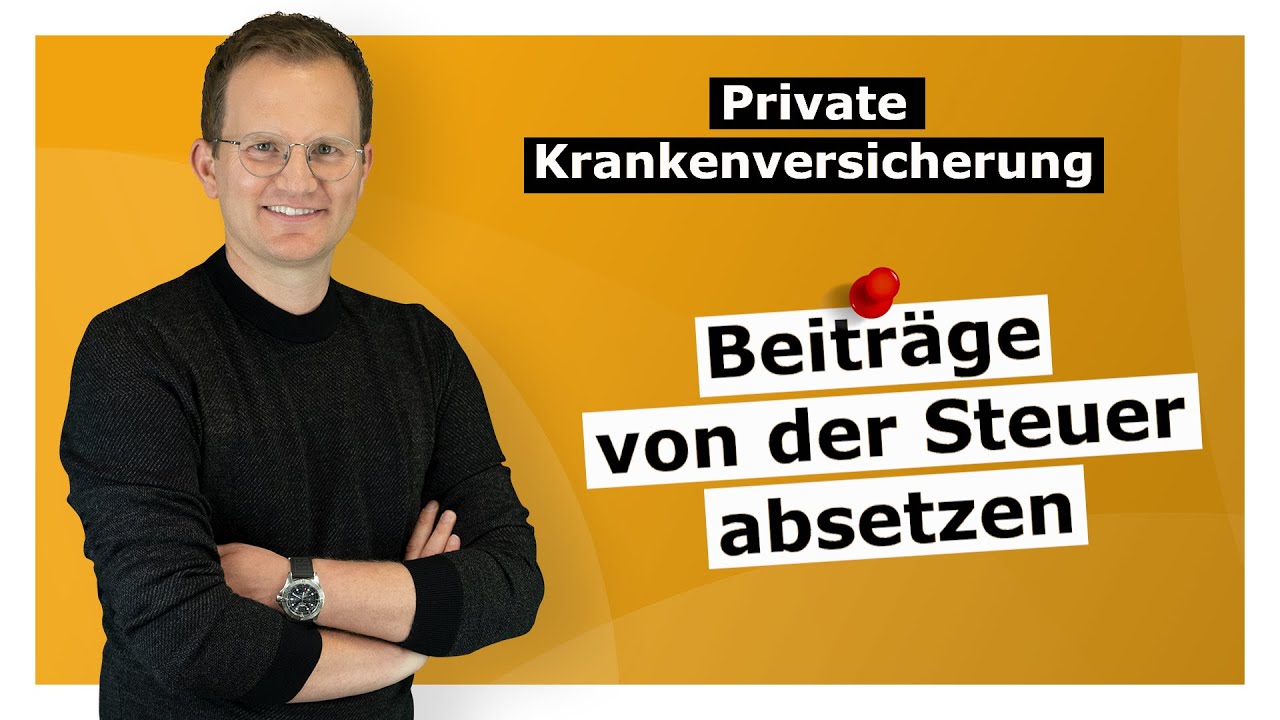 Kann Ich Hin- Und Rückfahrt Zum Arzt Steuerlich Absetzen Krankenversicherungsbeiträge STEUERLICH ABSETZEN! - YouTube