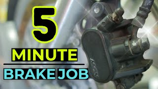 Quick And Easy Brake Service Honda Nc700