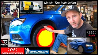 2018 Audi S3: Episode 124: Wheel Install Day with ASAP Tire Mobile Installation