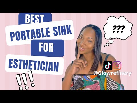 Best Portable sink for Esthetician Treatment Room