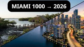 Miami 1000 → 2026 | The Evolution of a Megacity (Timelapse)