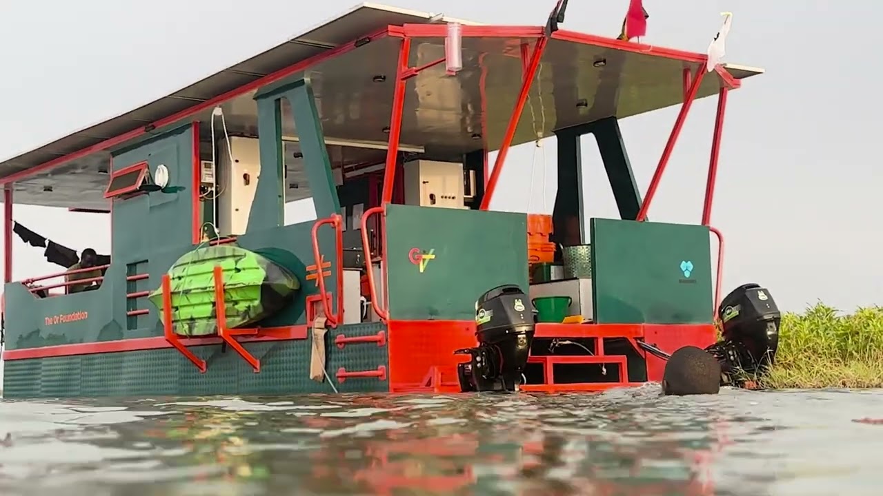 Swimming 450km Across the Volta River To Research Pollution | Agbetsi Living Water  Expedition #1