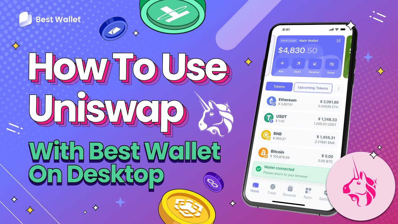 How To Connect Your Wallet To Uniswap & Swap Tokens