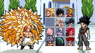 Battle Beyond Dimensions: Goku vs Black_Vegetto Epic Showdown