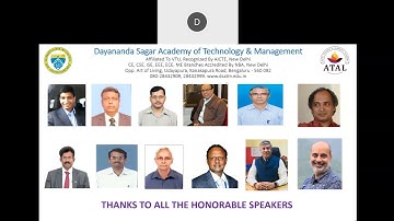 Valedictory Function - ATAL - AICTE FDP - DSATM