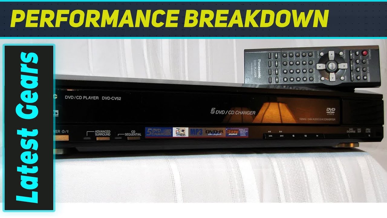 Panasonic DVD-CV52: The Ultimate 5-Disc Player for Seamless