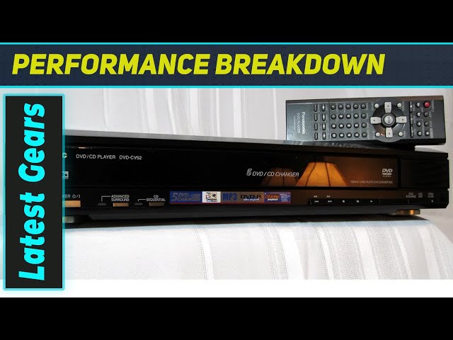 Panasonic DVD-CV52: The Ultimate 5-Disc Player for Seamless