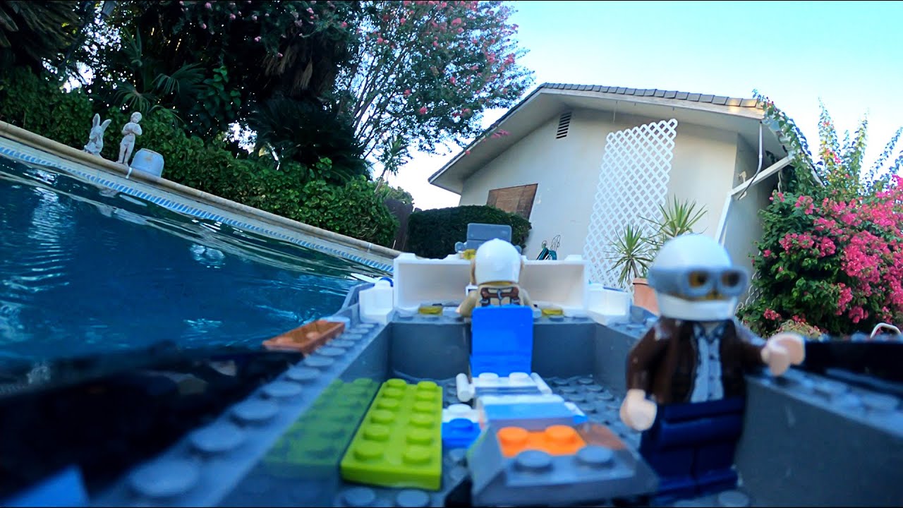 GoPro Lego Pool Tidal Wave Vlog #11 - YouTube