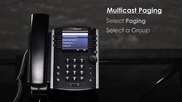 Multicast Paging VVX 400