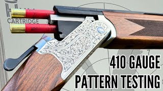 HOW GOOD IS A 410 GAUGE PATTERN? | INTERESTING RESULTS | NEW KOFS SCEPTRE OVER/UNDER
