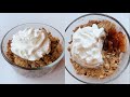 Apple crumble for one  5 simple ingredients simple apple single serving dessert