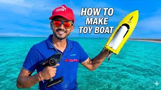 How To Make a Amazing RC Boat | diy Rc boat | Rc Water Boat