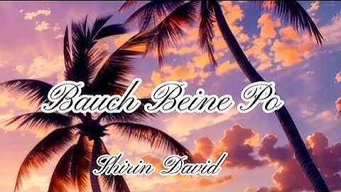 Bauch Beine Po Shirin David (lyrics)