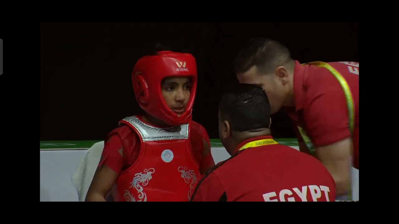 World Wushu Championships 42 KG ( Omar Mohamed Fathi - EGY - VS - ViE - Ngo Minh hien ) Quarterfinal