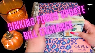 SEPTEMBER SINKING FUNDS UPDATE + BILL EXCHANGE 💰 HOW MUCH DID I SAVE THIS MONTH? screenshot 5