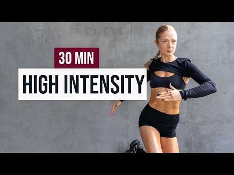 30 MIN KILLER HIIT WORKOUT - SWEAT like crazy, no equipment 🔥