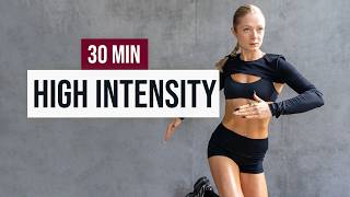 30 MIN KILLER HIIT WORKOUT - SWEAT like crazy, no equipment 🔥