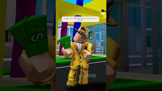 Greedy Kayla Picks Robux Over Poor Girls Life In Roblox Brookhaven Rp