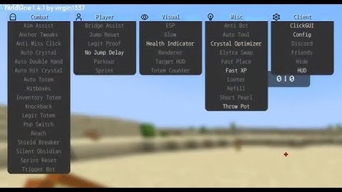 Modified Version Of Grandline Client 1.20.1 | The Best Client For CPVP And Nethpot