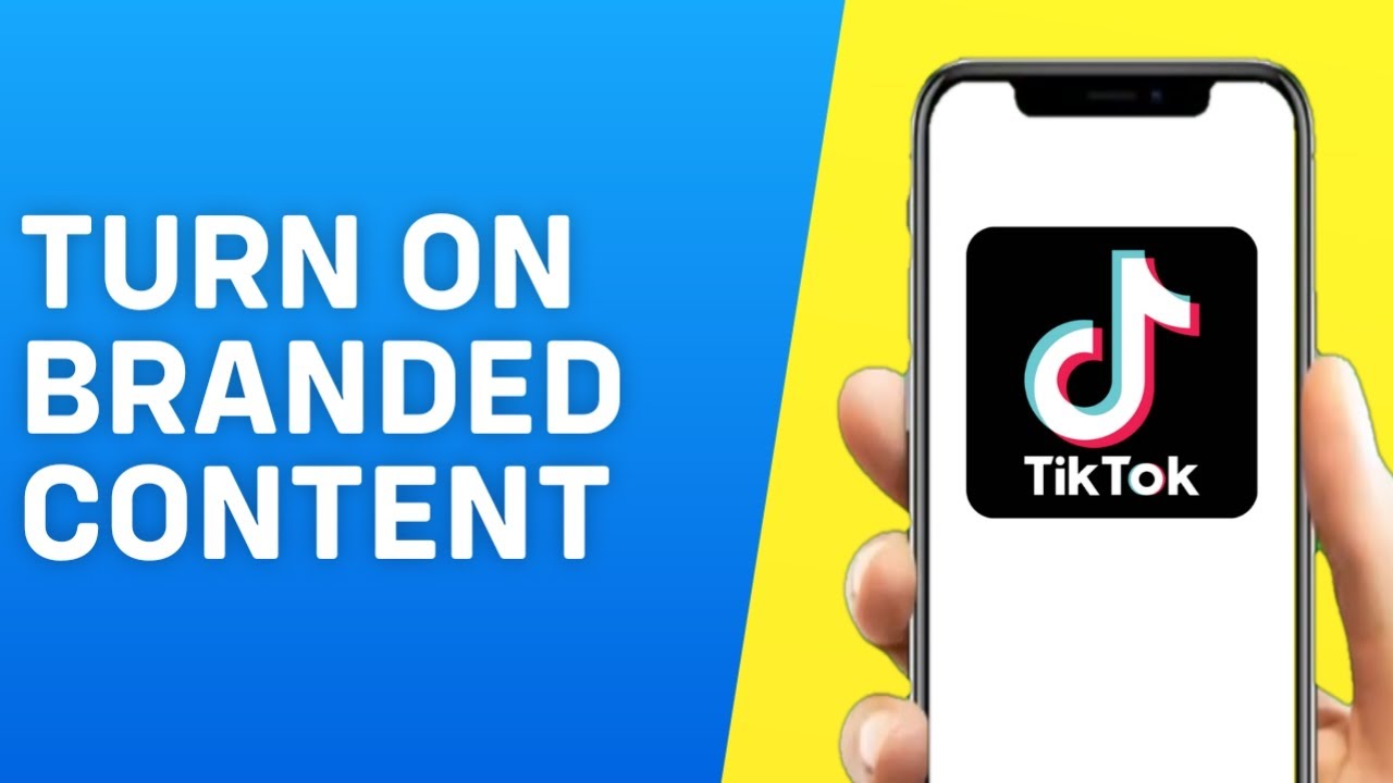 How to Turn on Branded Content Tiktok | Add Branded Content on Tiktok ...