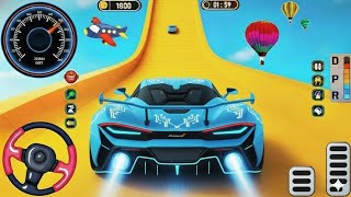 Mega Ramp Monster Car Racing 3D - Extreme Car Stunts - Android Gameplay screenshot 1