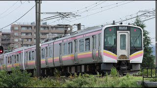 E129系B11+A3編成信越本線下り普通441M【4K】