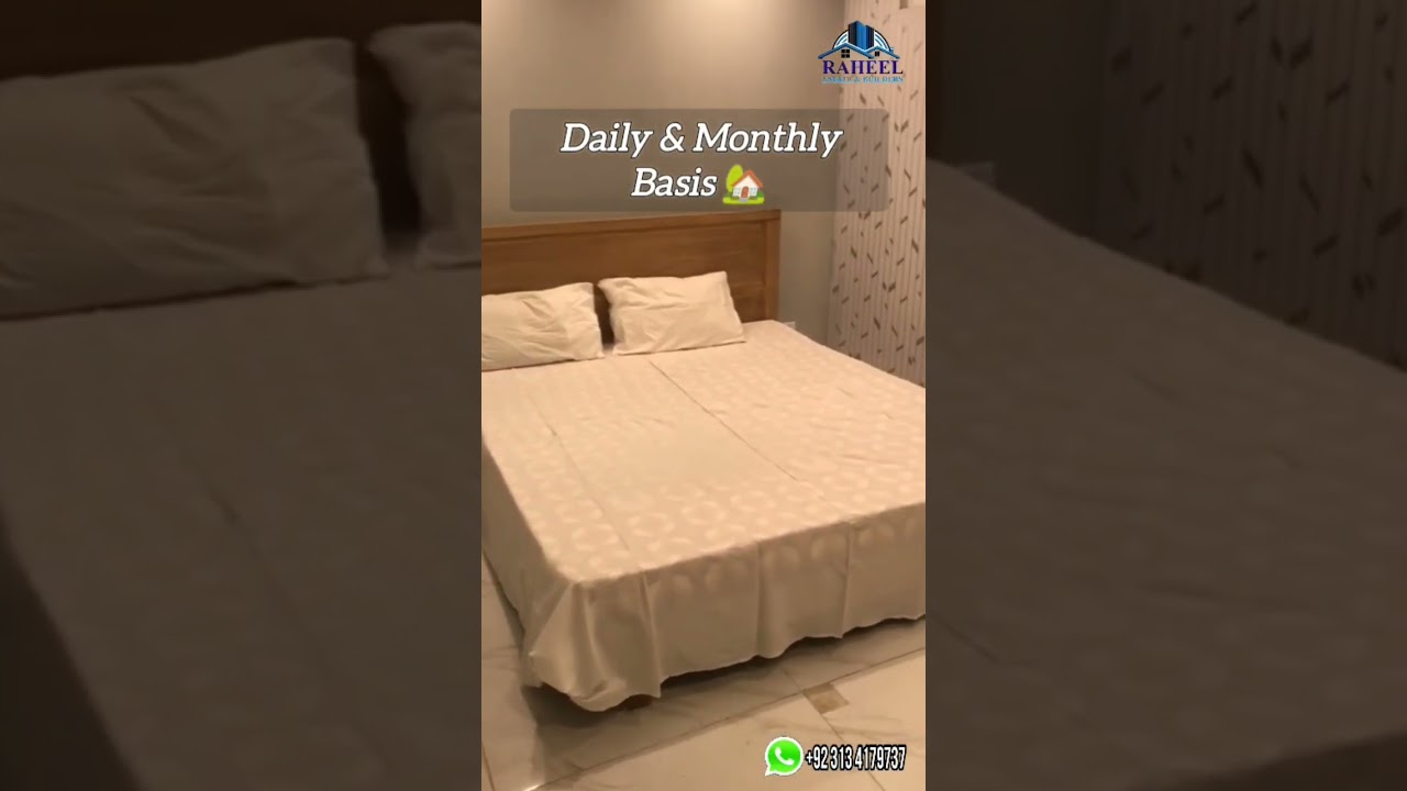 Fully Furnished Room Available For Rent in Lahore Paragon City | Daily & Monthly Basis 🏡