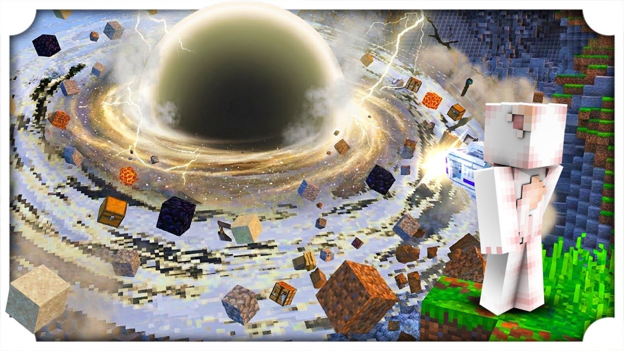 HO CREATO UN BUCO NERO SU MINECRAFT!