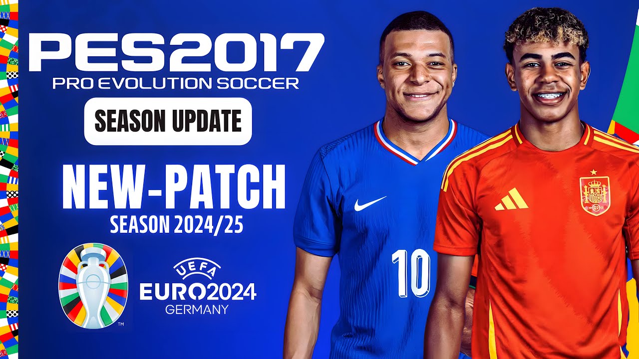 PES 2017 | Best Patch UEFA EURO 2024 For PES 2017 All Competitions ...