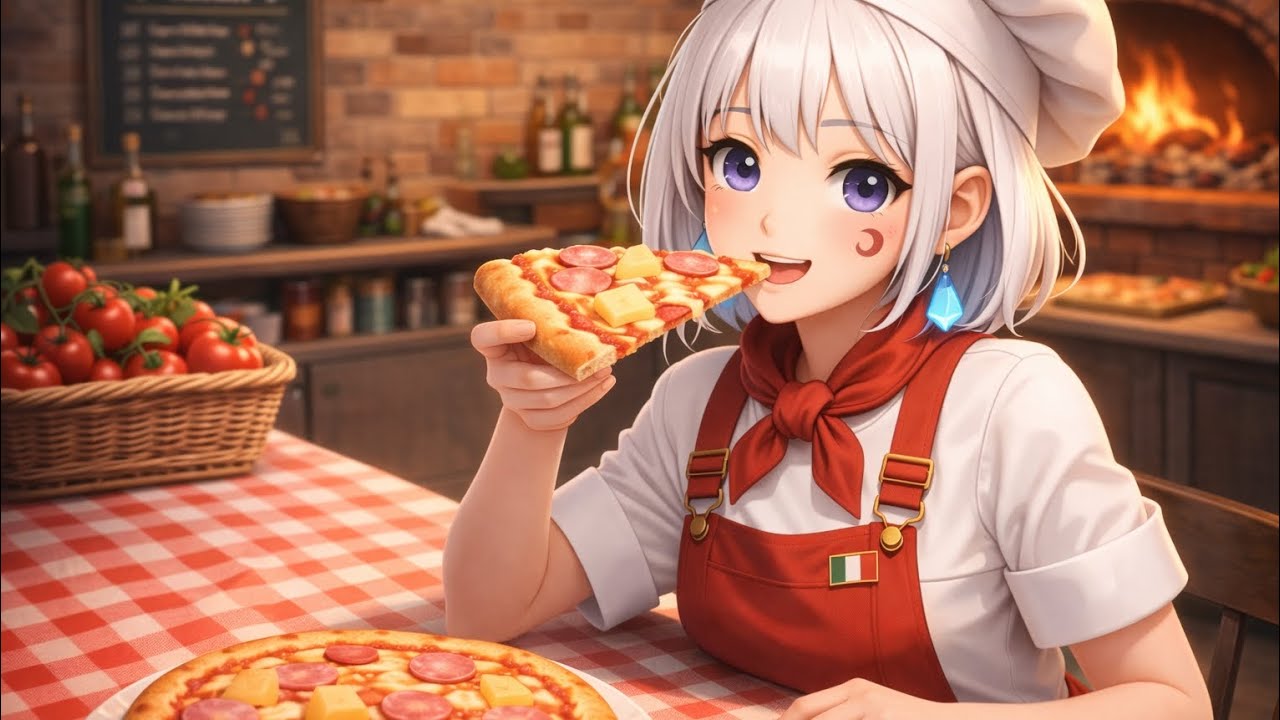 PIZZA // WINMIN ⚠️⚠️⚠️ ADVERTENCIA DE FLASHES // ELECTRO PHONK // FEMALE 