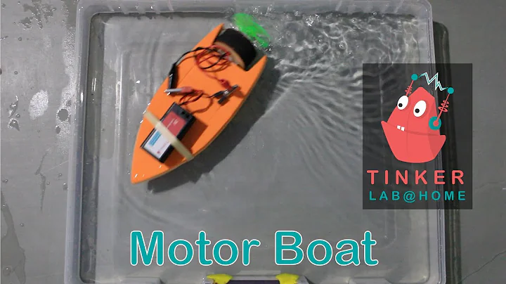 Motor Boat | Junior TinkerLab at Home - Cool STEM Projects