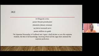 Session 5 - BG Module 3 - HG Sripad Mahaprabhu : Bhakti Shastri : Gachibowli Satsang Group 16-3-2022